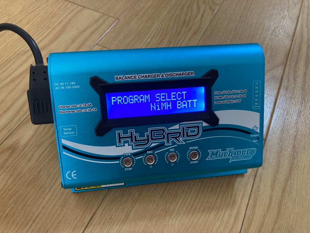 【美品】マッチモアAC/DCバランスチャージャー 単4ホルダー付き