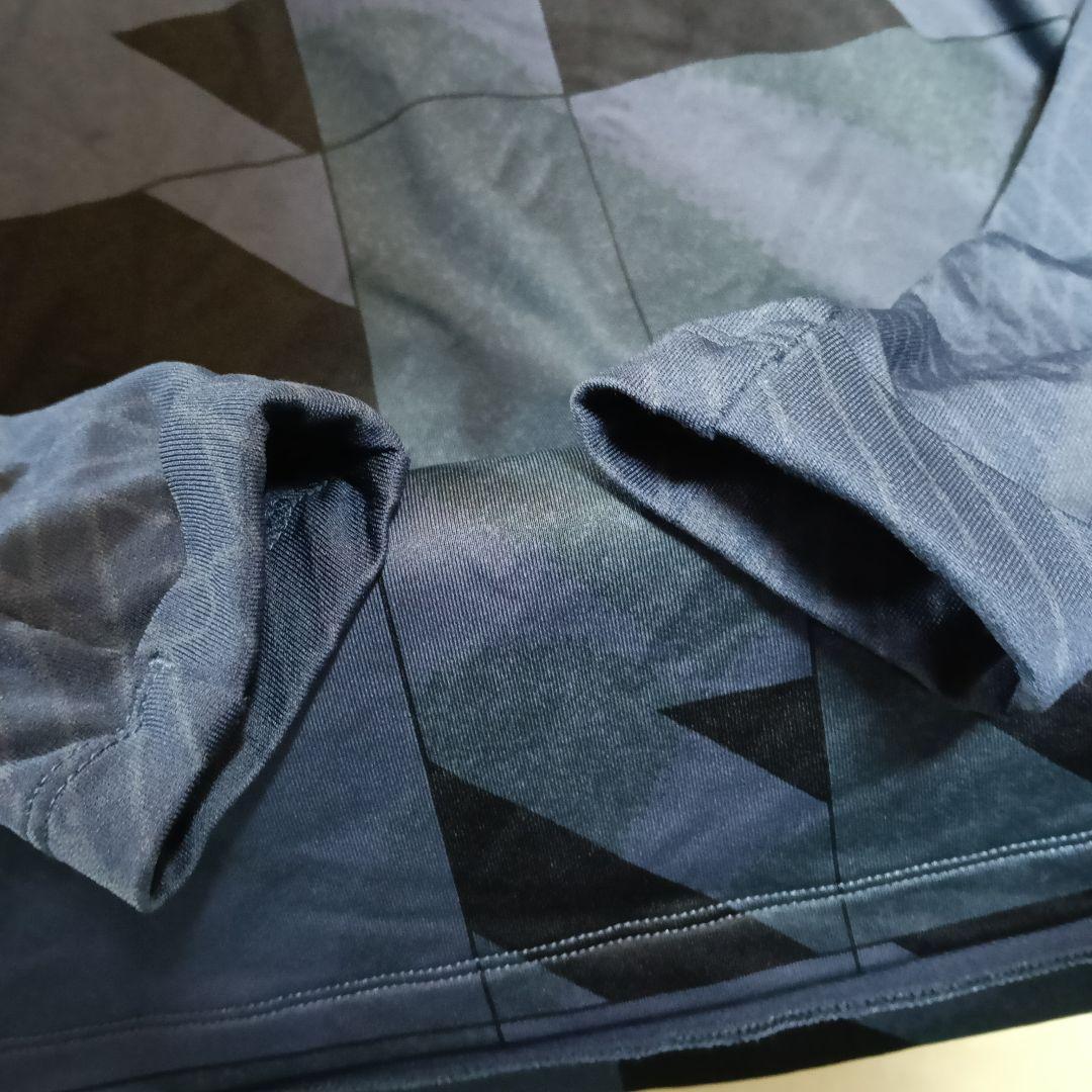 バルセロナ 23-24 1/4ジップ ストライクプレマッチシャツ ネイビーブルー