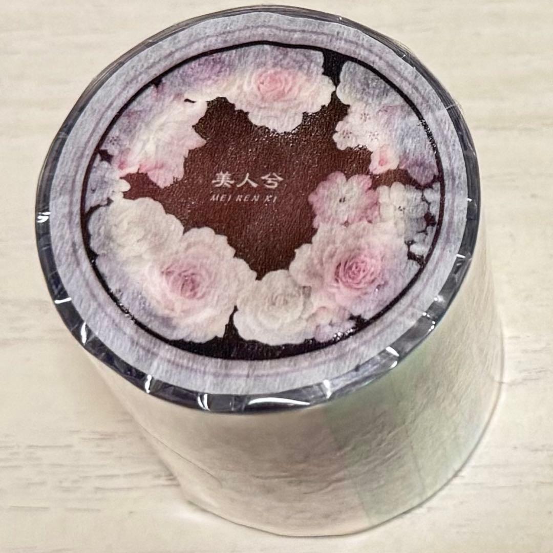 海外 PETテープ マスキングテープ フラワー