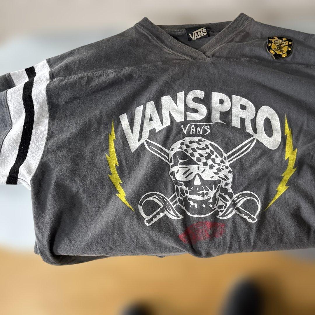 VANS フットボールシャツ　スカル