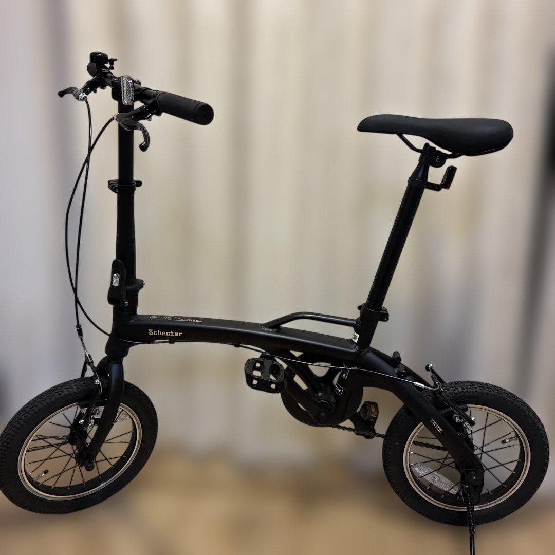 手渡し限定　Schecter 折りたたみ自転車 黒