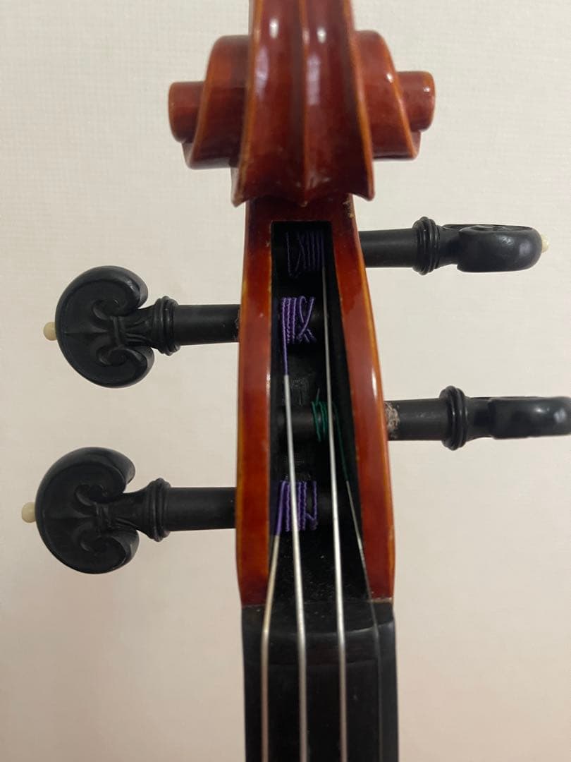 木製バイオリン 4弦 スタンド付き
