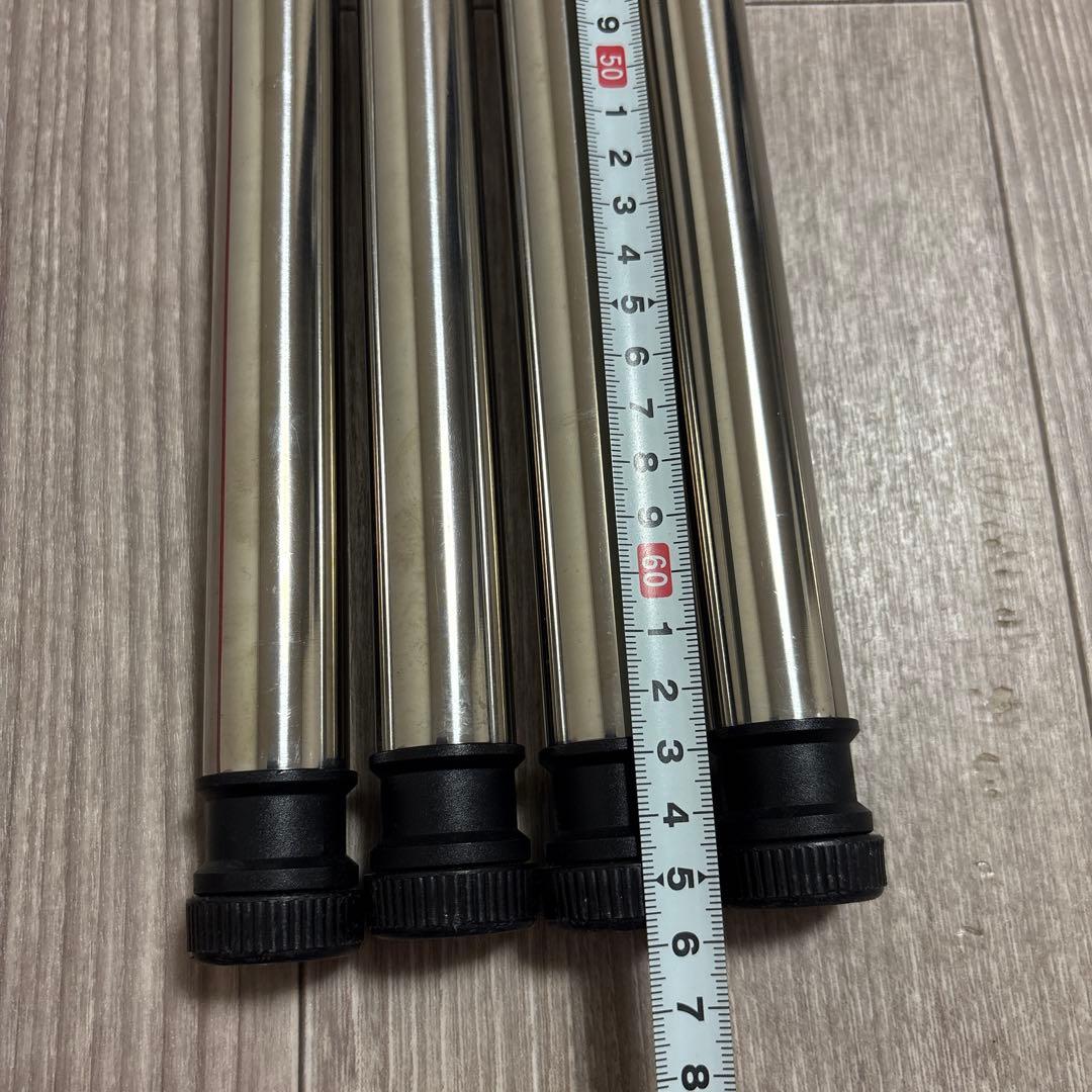 SHA34 スノーピーク IGT アイアングリルテーブル 660 脚セット 4本