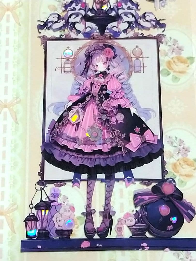 廃盤品✩J1078＃妄与秋来(贝壳光)御汐灵切り売り海外人物女の子AIマステ