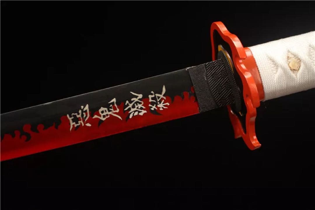 鬼滅の刃 炎柱 煉獄杏寿郎 日輪刀 模擬刀 日本刀 模造刀 武具 舞踊刀