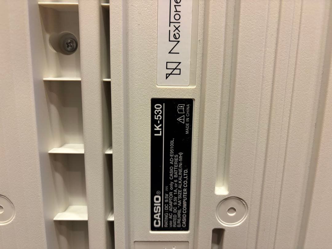 【超美品】CASIO LK-530光ナビゲーションCasiotone2025年製