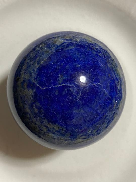 ラピスラズリ　丸玉　185g 49mm