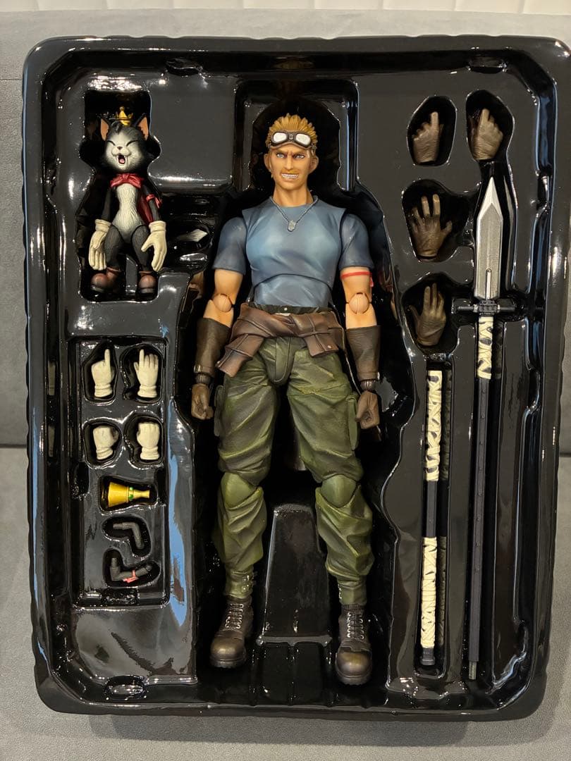 ファイナルファンタジー7 FF7 シド ケット・シー プレイアーツ改 AC