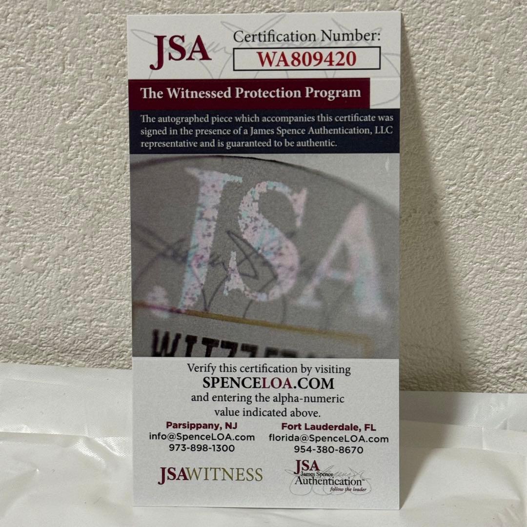 WBC日本代表 ヌートバー 直筆サインフォト with 大谷翔平 JSA社