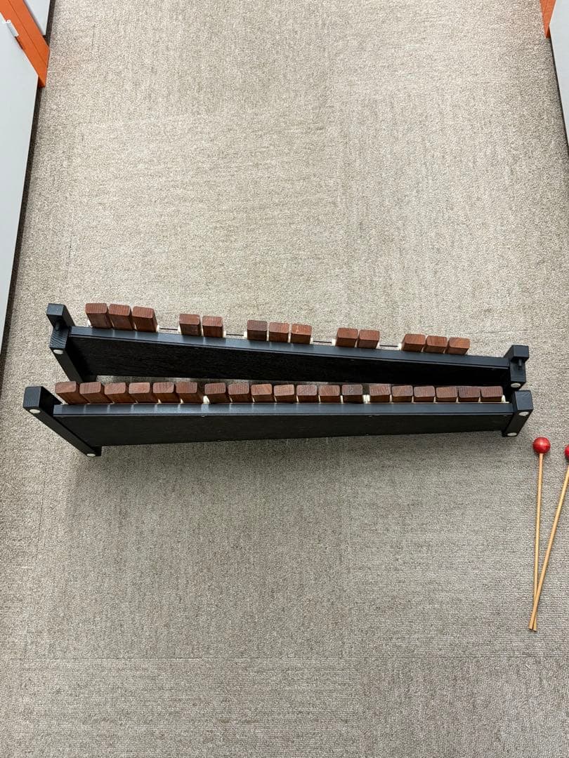 極美品 Zen-on ゼンオン シロフォン ZX-32P 木琴 バチ付 純正品