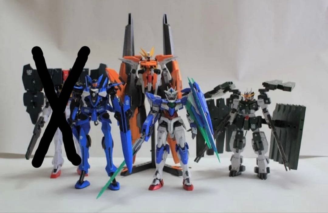 劇場版ガンダムダブルオー　ガンプラ　組立済