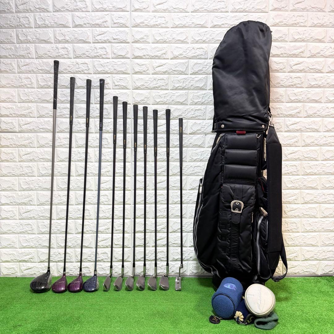 ゴルフセット　初心者応援　豪華　Mizuno レディースセット　ラウンド仕様