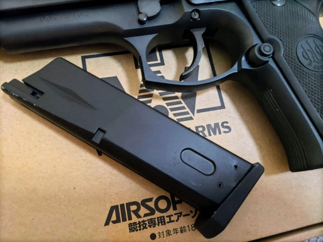 WA ウェスタンアームズ ベレッタM92FS ダイハード ガンブラック