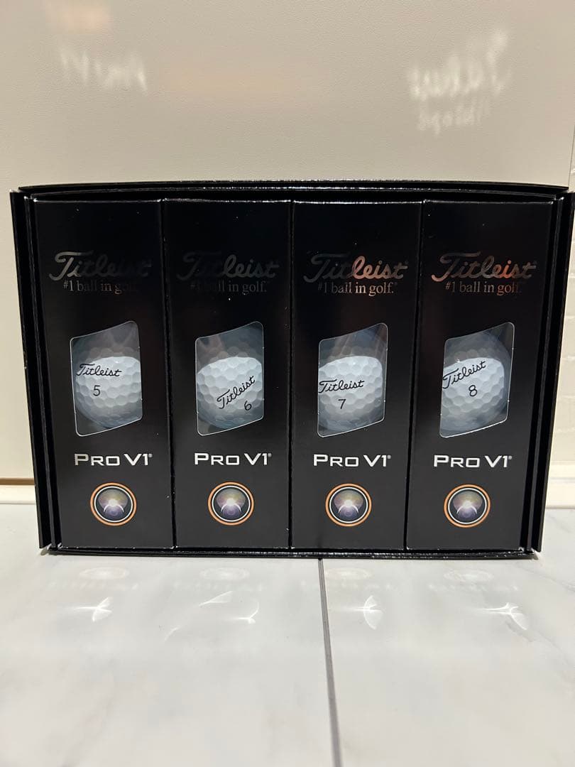 タイトリストプロV1 PROV1 ゴルフボール25年ハイナンバー 4ダース48個