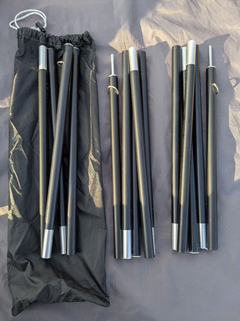 WAQ(ワック)　alpha TC　アルファTC　未使用二股ポール付き　テント