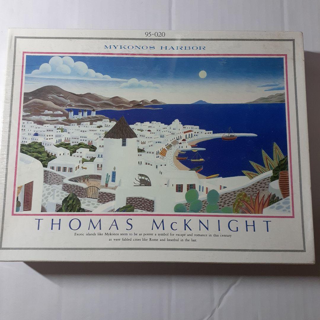 廃盤 未開封　トーマス・マックナイト　500ピース パズル　ミコノスハーバー