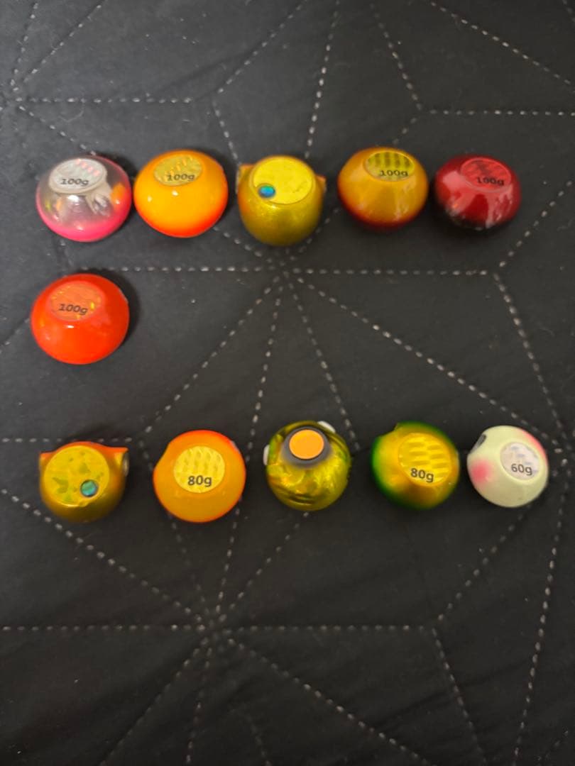 オークション値下げ⭐︎タイラバヘッド⭐︎ 浅場から中深海網羅セット