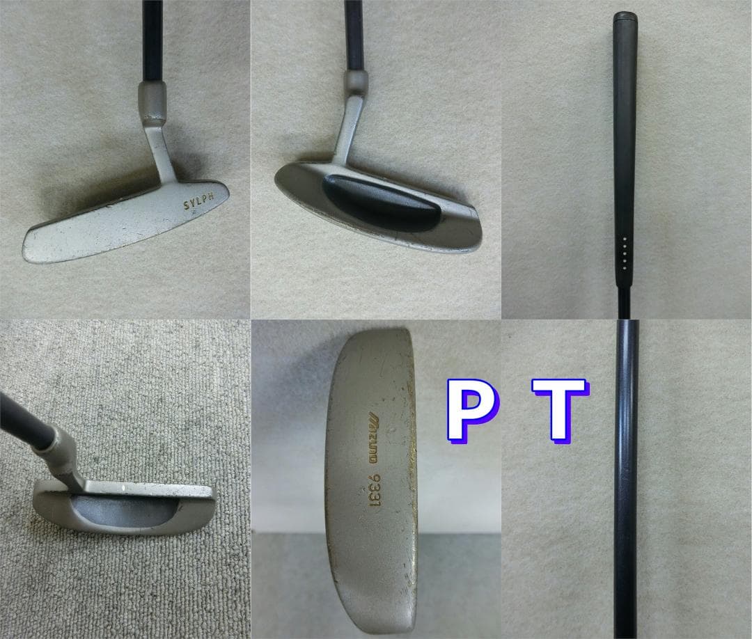 b702 ★初心者必見★ ミズノレディースゴルフクラブ９本セット