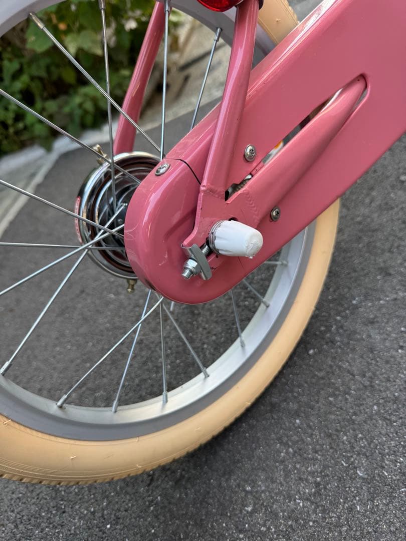 TOKYO BIKE 補助輪付 16インチ ピンク[都内直接引渡可］