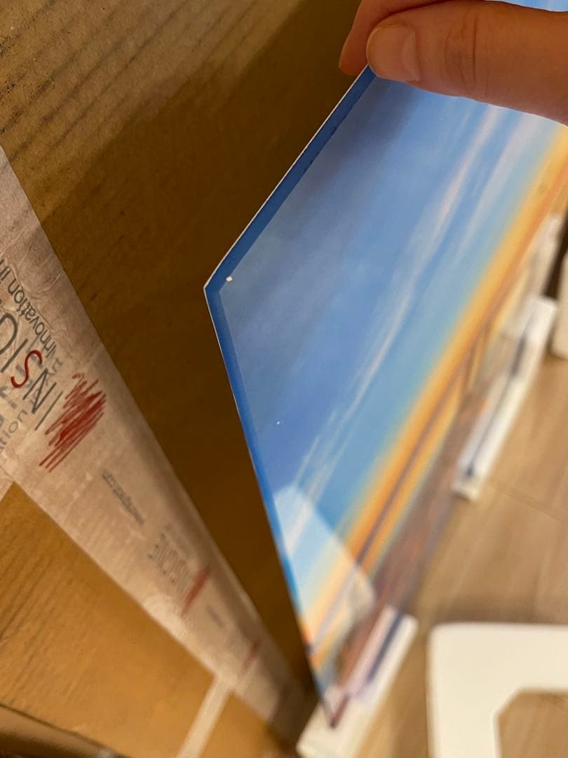 新品　ガラス　壁掛け　アートパネル ポスター　3PCSセット 自然風景　絵画