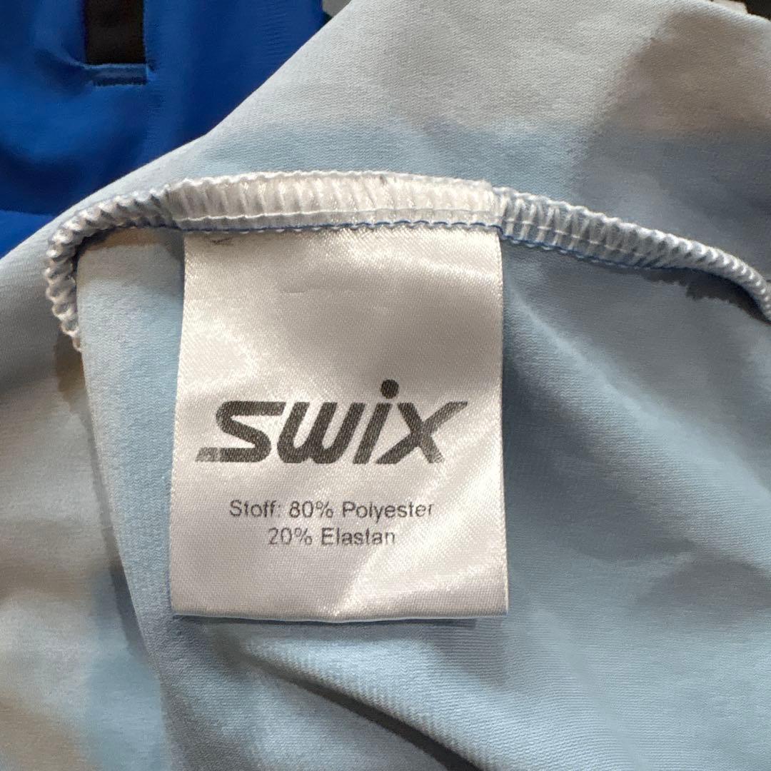 swixクロスカントリースキーレーシングツーピース青色UNISEX XS