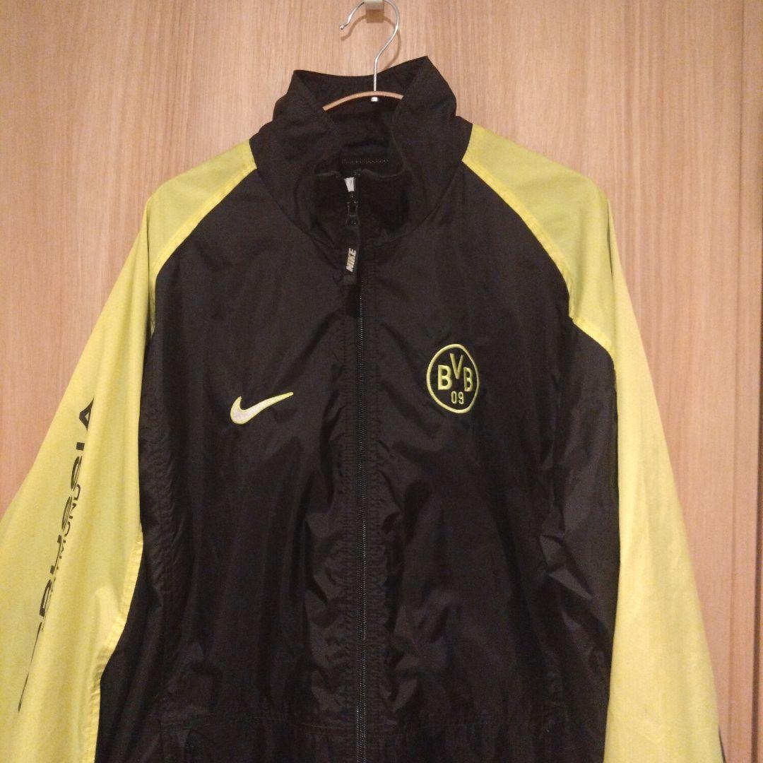 90s Nike Borussia Dortmund ウィンドブレーカー