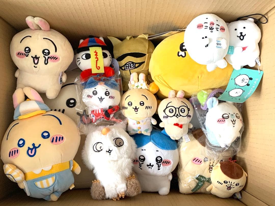 ちいかわ うさぎ ハチワレ　ぬいぐるみ マスコット まとめ売り　30点以上