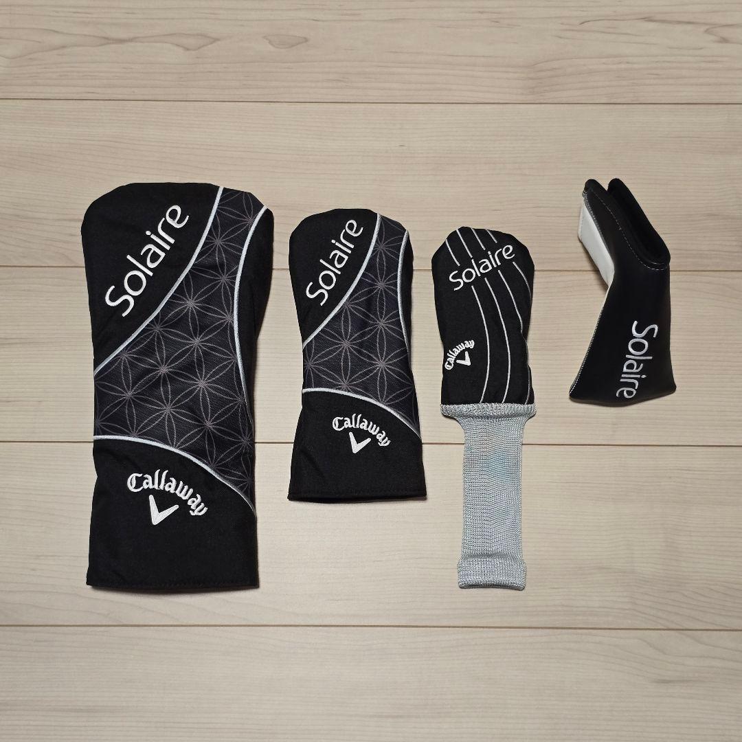 ☆新品☆Callaway レディースキャディバッグヘッドカバー付き★黒★