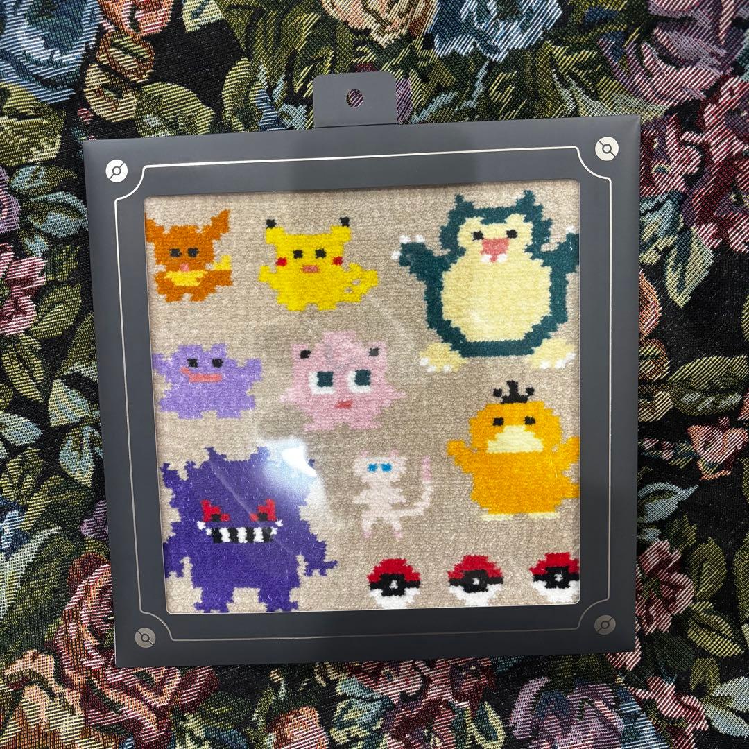 ポケモン　シェニール　タオル　ハンカチ　ポケセン　ポケモンセンター　ピカチュウ