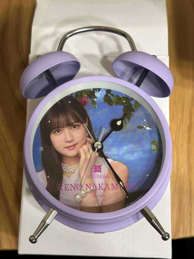 乃木坂46 中村麗乃　目覚まし時計