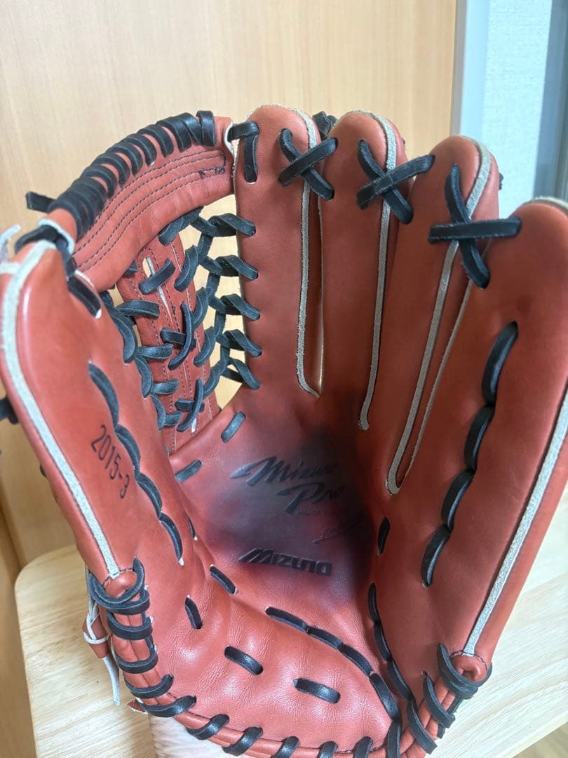 ミズノプロ外野用　硬式グローブ　グローブケース付き