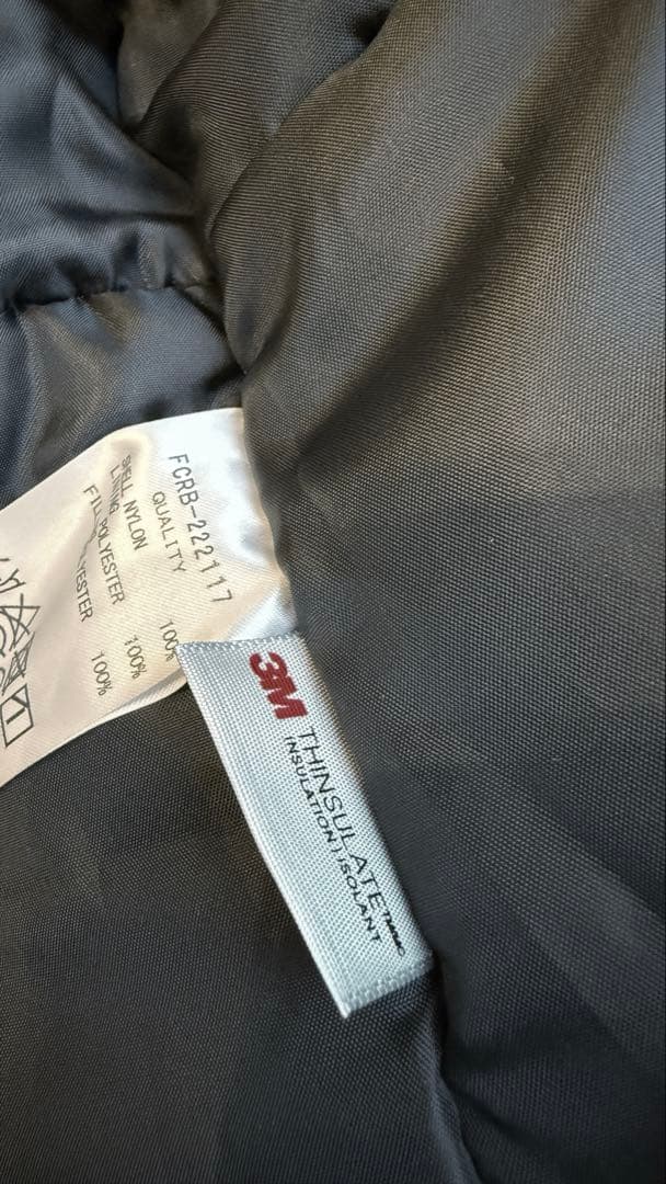 fcrb 「MAJESTIC BENCH COAT」ブラック　ベンチコート