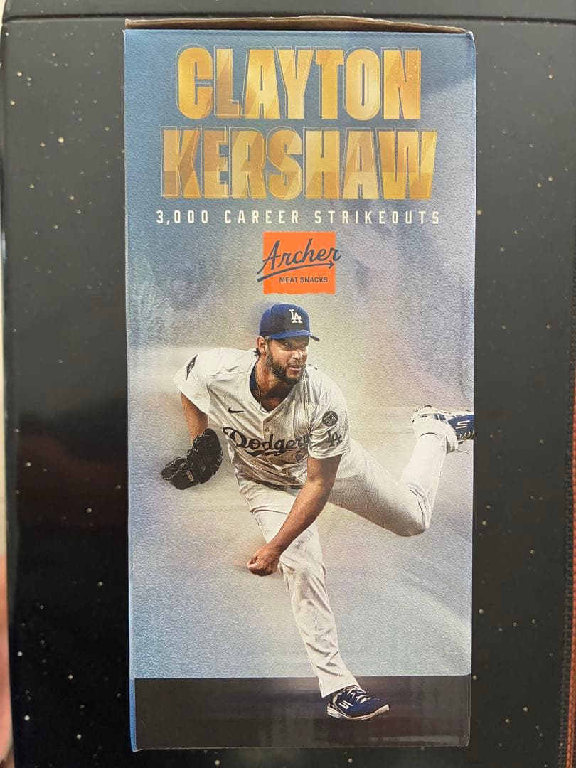 カーショー　3000奪三振 特別記念ボブルヘッド　9月20日配布ドジャース　LA