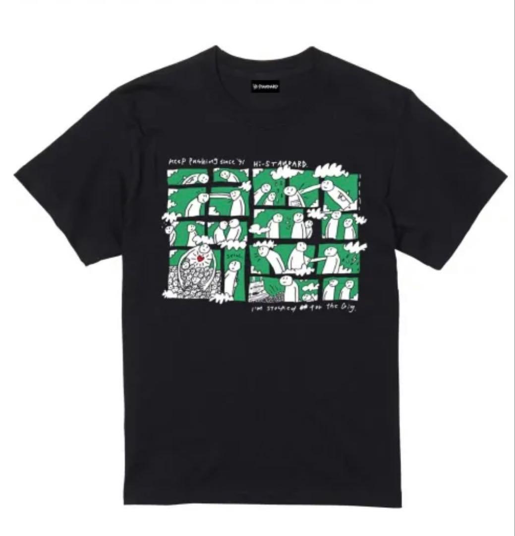 HI-STANDARD Diskah Tシャツ 黒 Lサイズ　ハイスタ