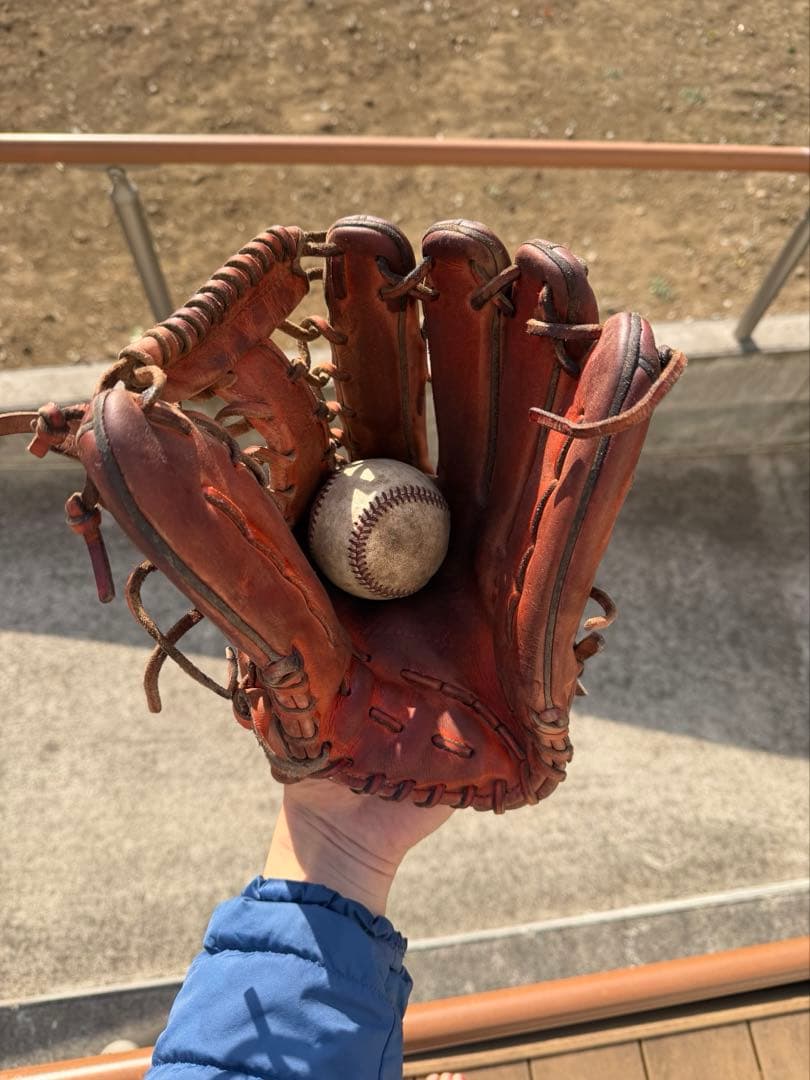 ミズノプロ　硬式外野手用グローブ　hagajapan