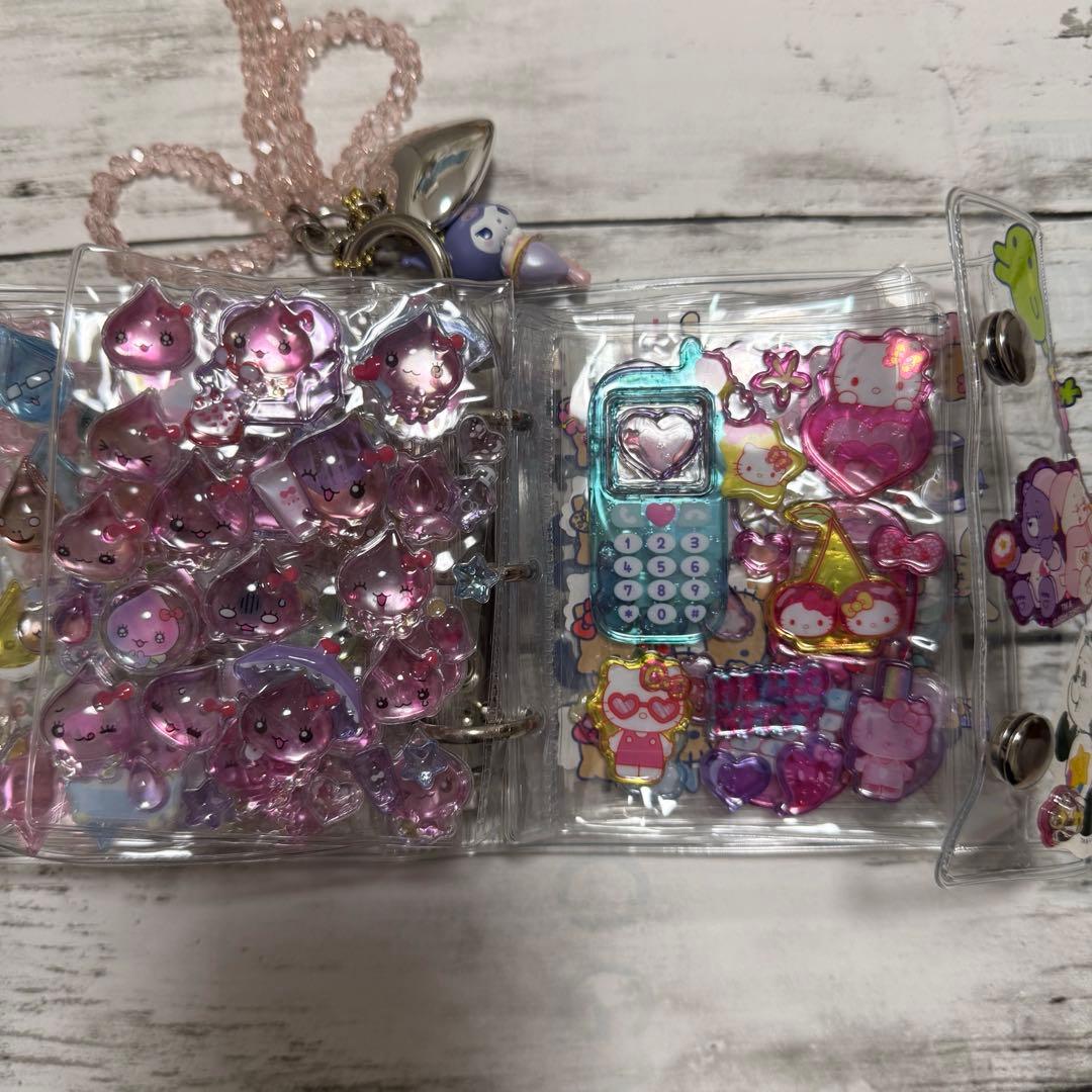 ボンボンドロップシール　シール帳　完成品　サンリオ　たまごっち　しずくちゃん