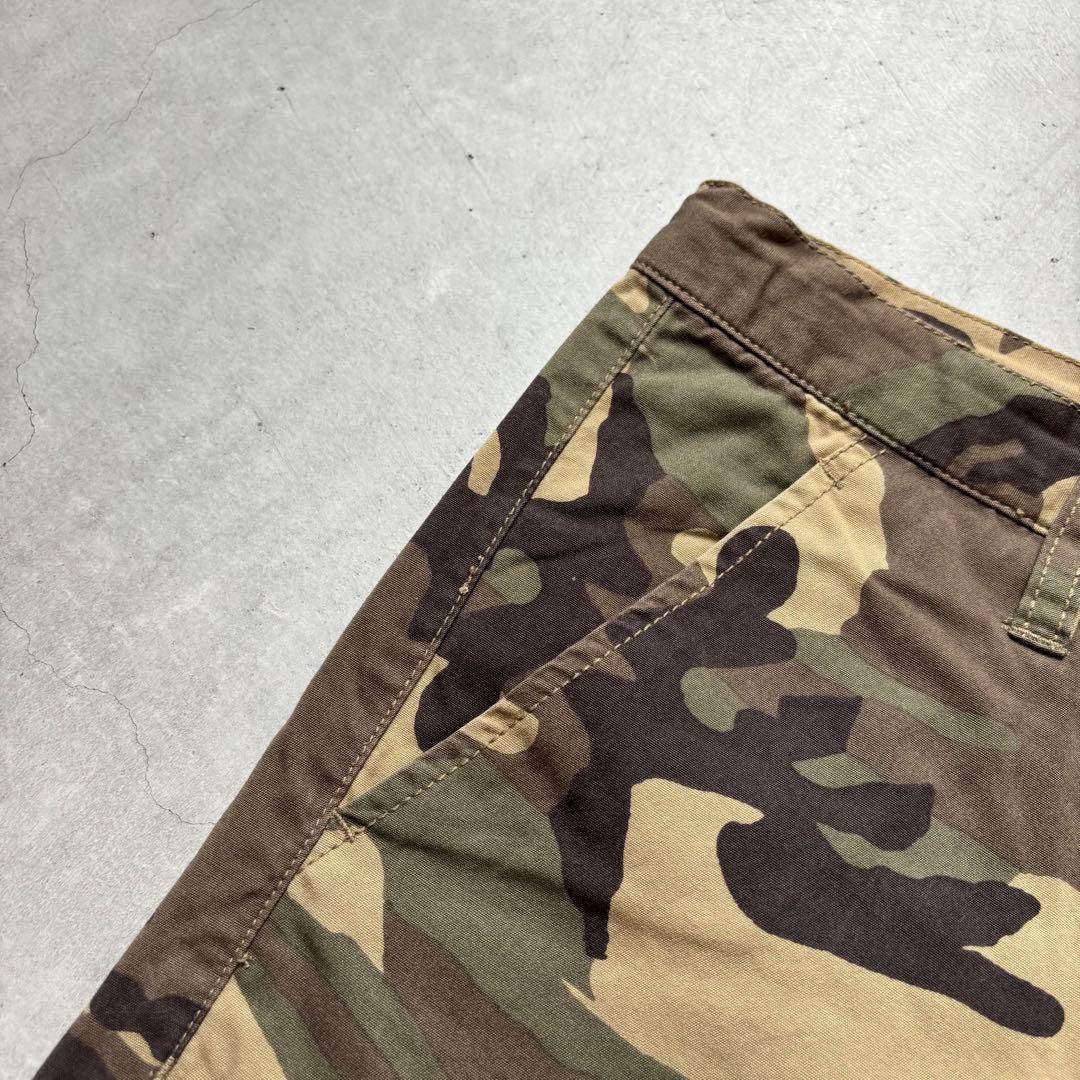 PEARLY GATES パーリーゲイツ 迷彩カモフラ総柄 クロップドパンツ 1