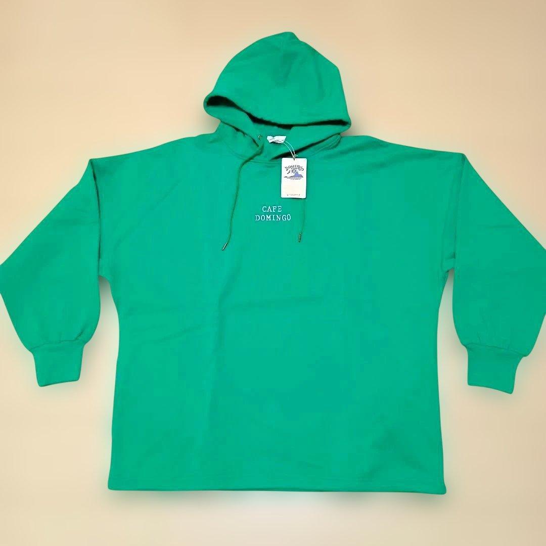 【新品未使用】ルースイソンブラ ドミンゴ パーカー L 緑 スウェット