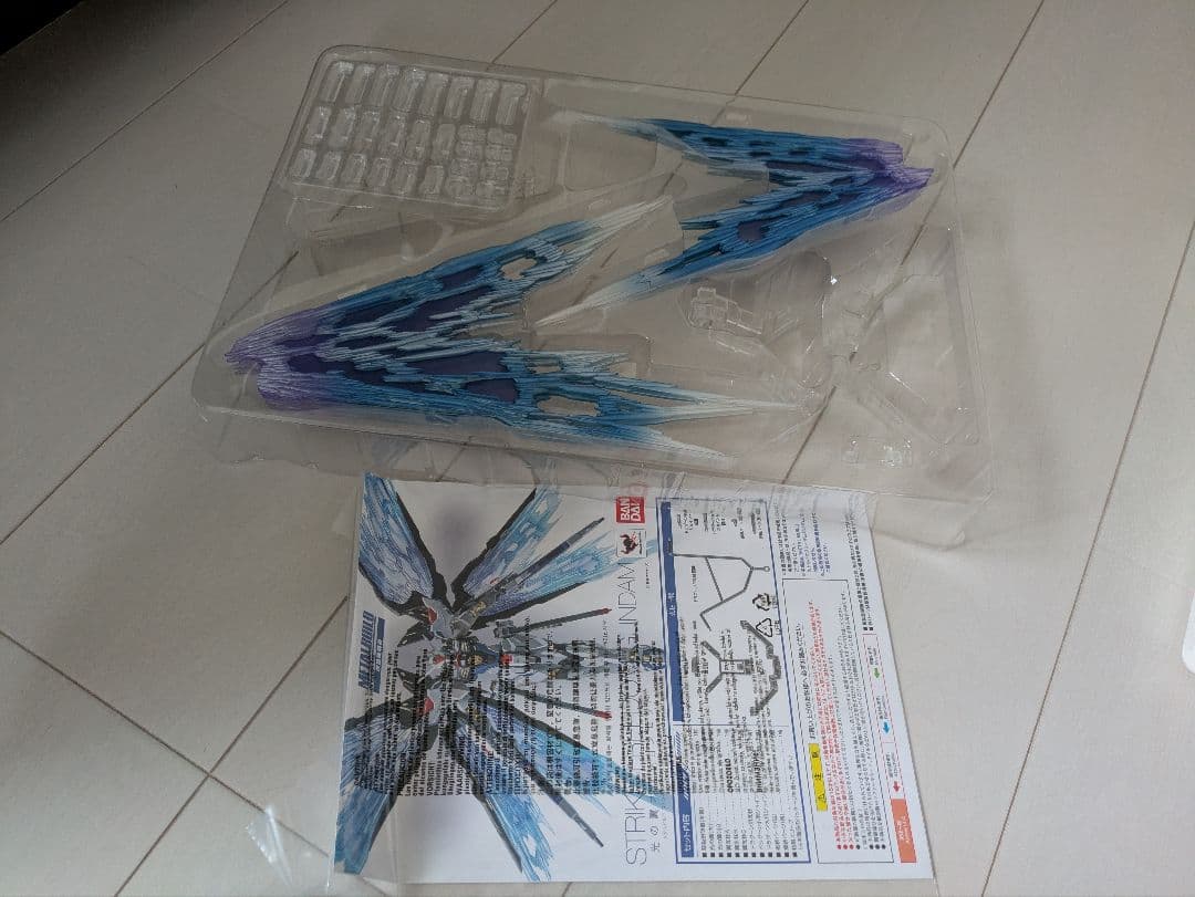 ジャンク　メタルビルド　ストライクフリーダムガンダム　光の翼