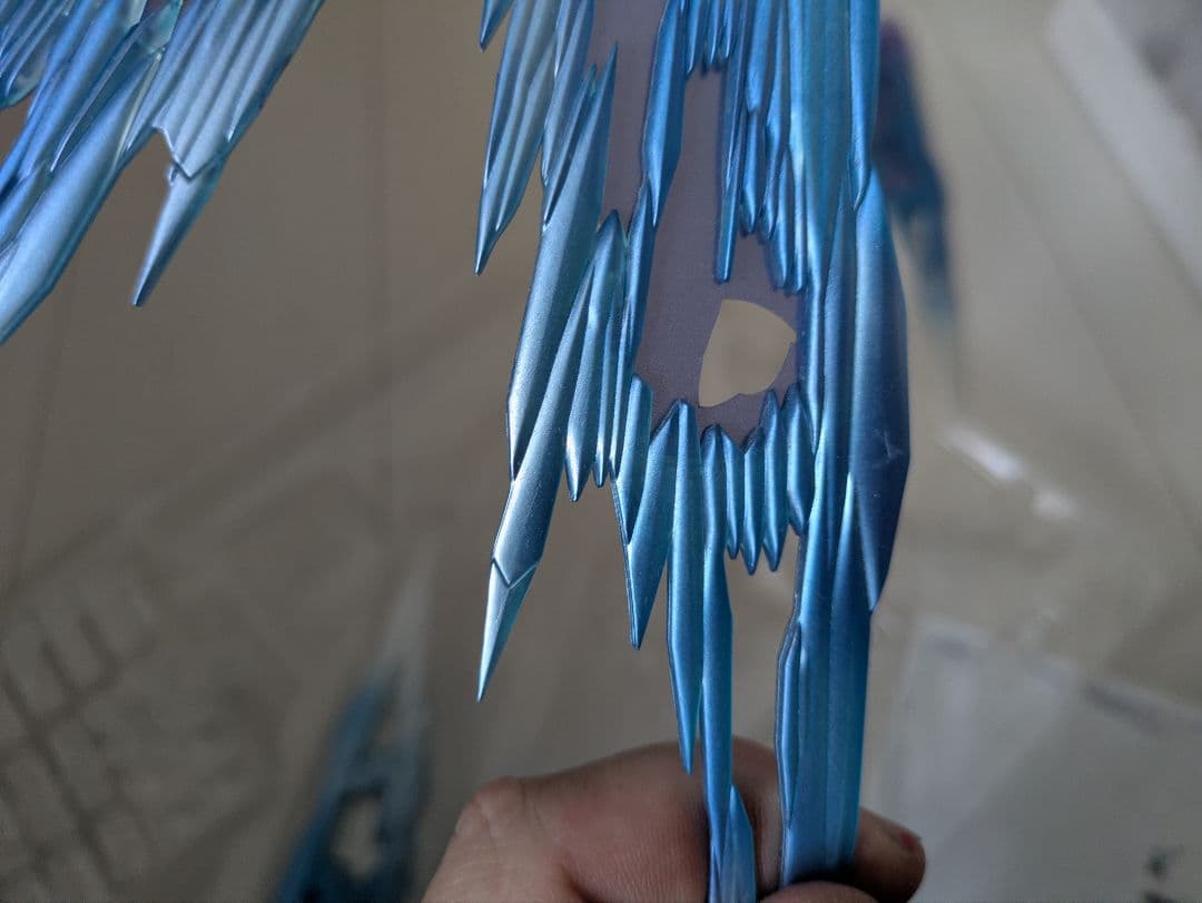 ジャンク　メタルビルド　ストライクフリーダムガンダム　光の翼