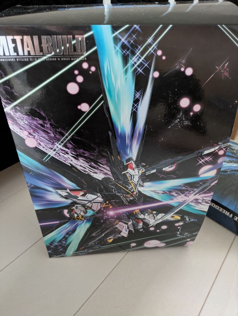 ジャンク　メタルビルド　ストライクフリーダムガンダム　光の翼