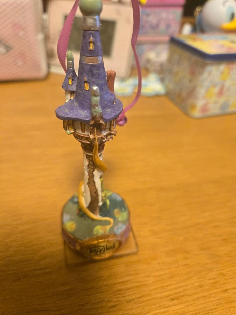 ディズニー　ラプンツェル　塔　オーナメント