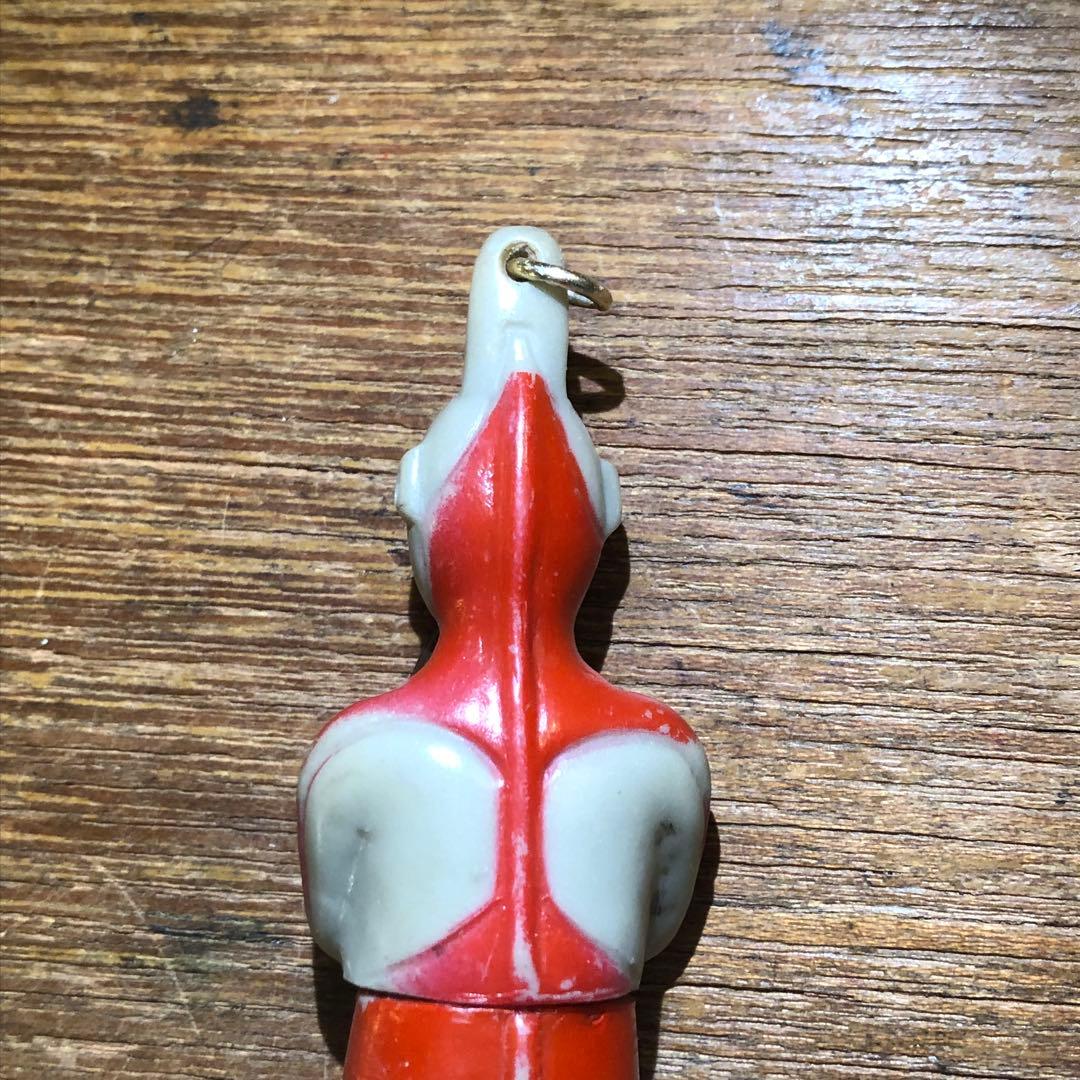 1967年製 ウルトラセブン ソフビ人形 ペンダント 円谷プロ 当時物