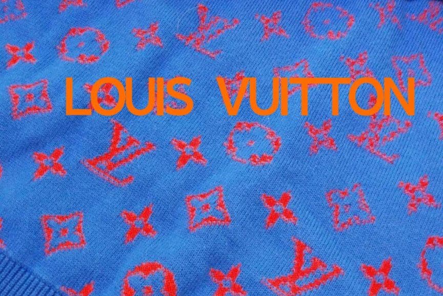 ♥️ルイヴィトン新品タグ付♥️ロゴコットン100%♣モノグラム グラデーション