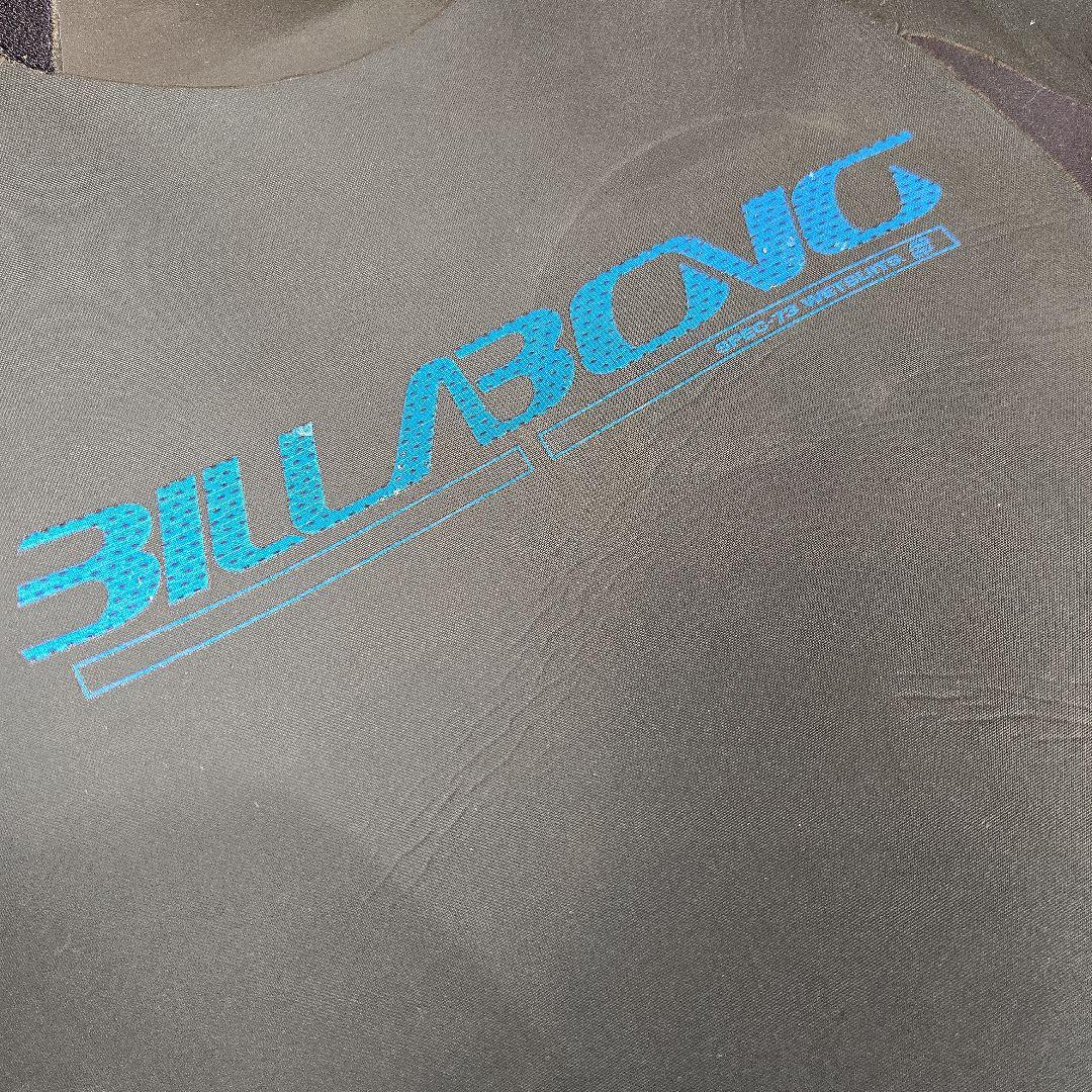【限定値下げ】BILLABONG フルスーツ 黒/青 膝パッド付き