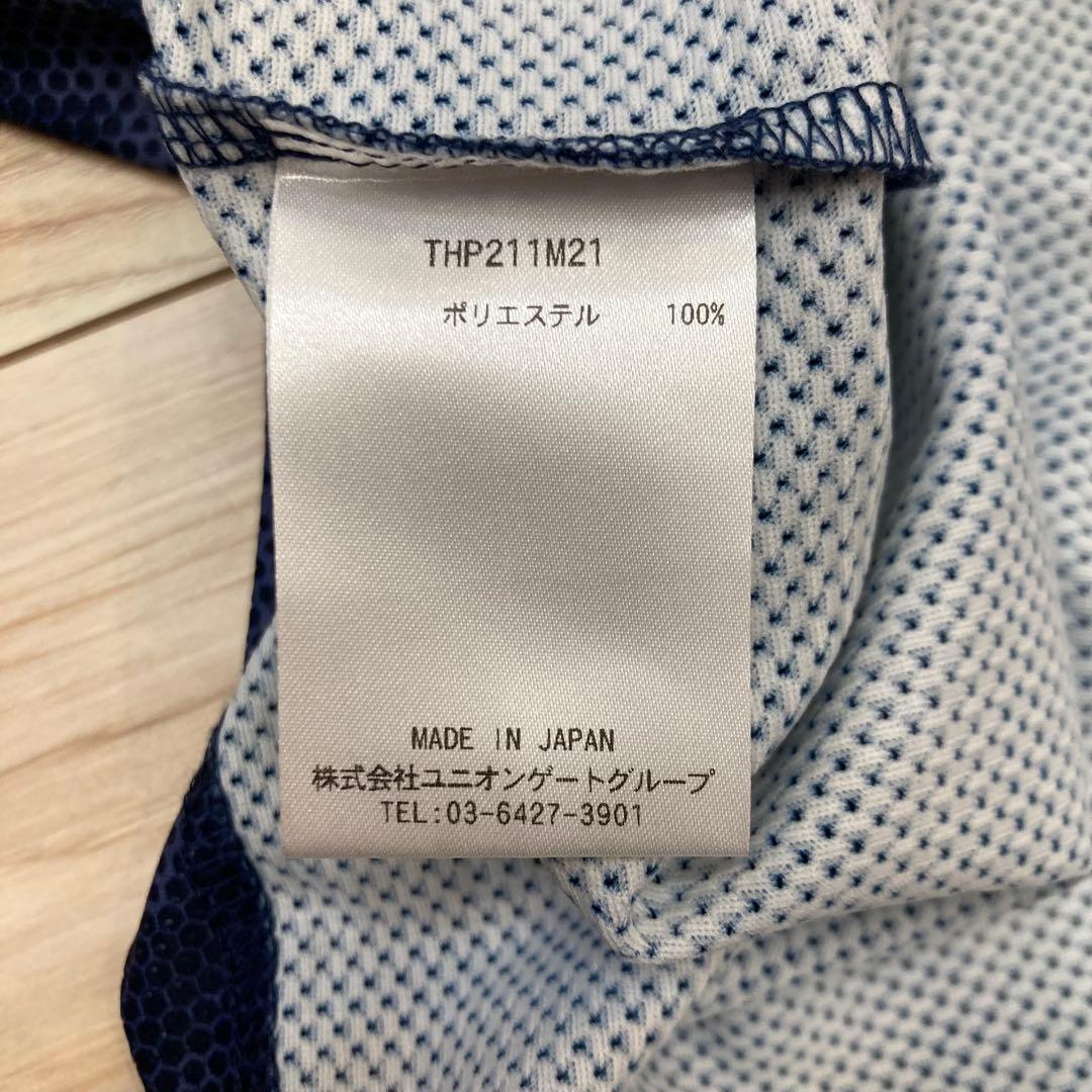 ゴ*ン様 BRIEFING ポロシャツ メンズ カモフラ柄 企業ロゴ入