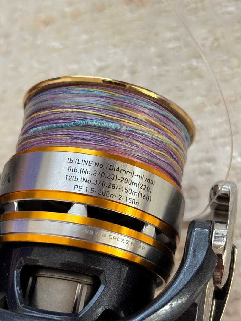 ダイワ 10セルテート 2500R ゴメクサスノブ付き