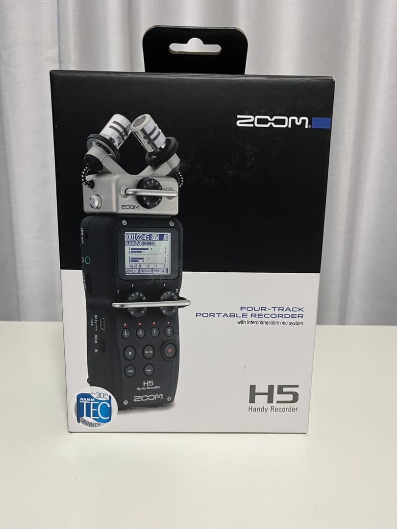 zoom H5　バイノーラルマイク