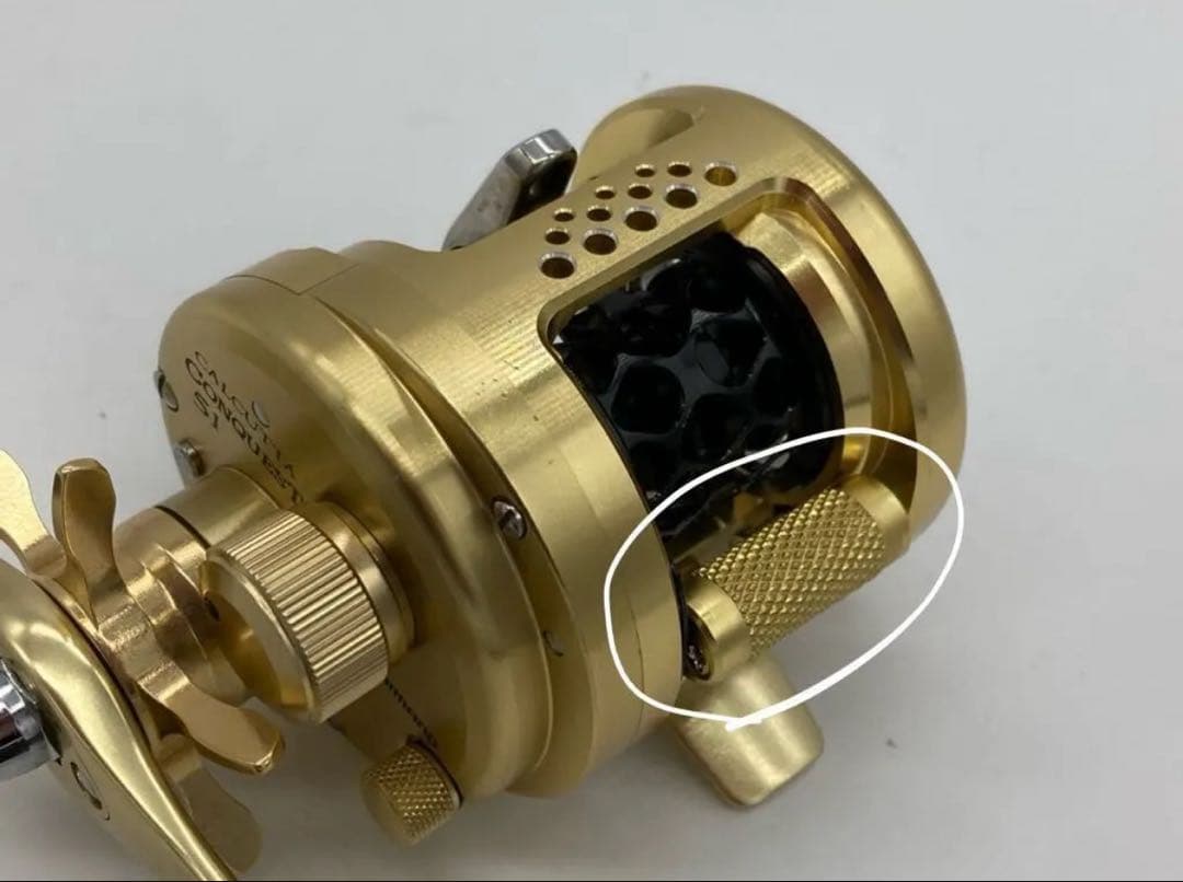 shi mano calcutta ダウンクラッチ クラッチ カスタム ゴールド