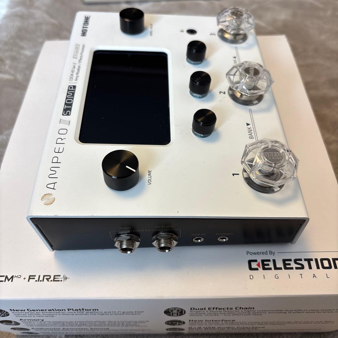 HOTONE AMPERO II STOMP アンプモデラー